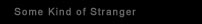 Some Kind of Stranger